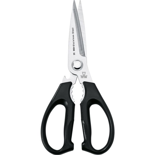 DUE CIGNI MULTIPURPOSE KITCHEN SCISSORS S/S 8"