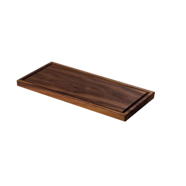 DUE CIGNI 7x2 SMALL WALNUT ROAST CHOPPING BOARD 400x200x23 mm