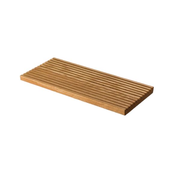 DUE CIGNI 7x2 SMALL ASH BREAD CHOPPING BOARD 400x200x23 mm