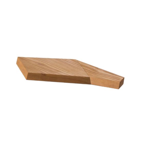 DUE CIGNI CHOPPING BOARD VELA SIZE 1 - ASH 190x155x23 mm