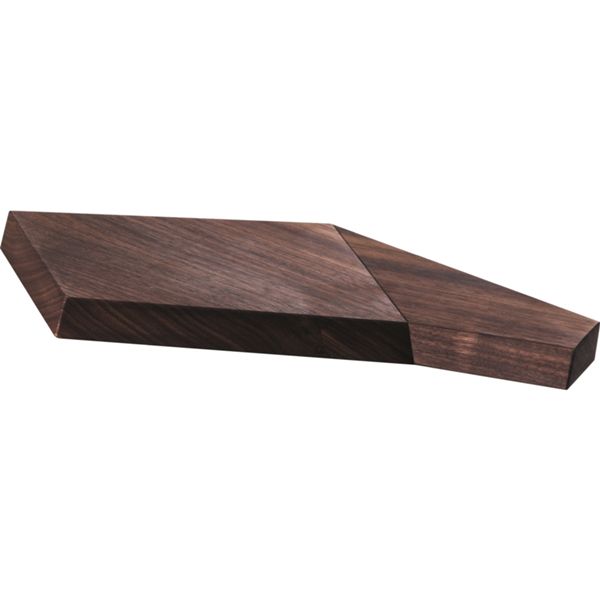 DUE CIGNI CHOPPING BOARD VELA SIZE 1 - WALNUT 190x155x23 mm