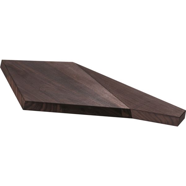 DUE CIGNI CHOPPING BOARD VELA SIZE 3 - WALNUT 360x255x23 mm