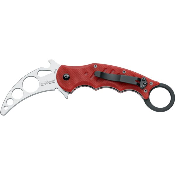 FOX KARAMBIT TRAINERS, FOLD. KNIFE, bld 420C, G10 hdl