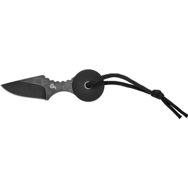 BLACK FOX ARROW FIXED CLIP POINT bld STAINLESS STEEL 440C BLACK IDROG. SW,G10 BLACK hdl