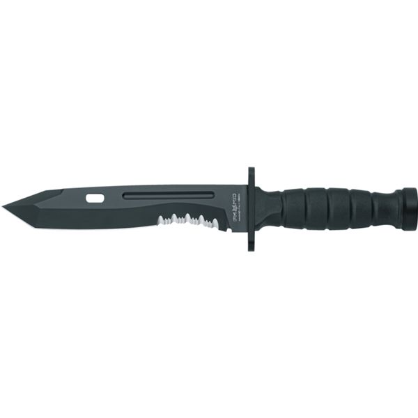 FOX OPLITA FIXED KNIFE, bld N690HDL KRATON G, BLACK