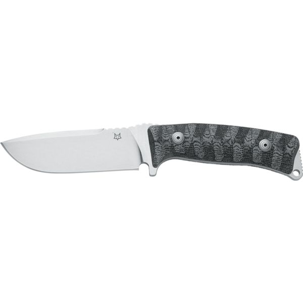 FOX PRO-HUNTER, FIXED STONEWASHED bld- MICARTA BLACK CANVAS hdl