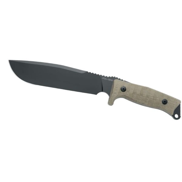 FOX COMBAT JUNGLE IDROGLIDER COATED bld 3D CNC MICARTA GREEN hdl