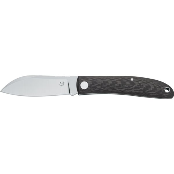 FOX LIVRI FOLD. KNIFE, S/S M390, CARBON FIBER hdl