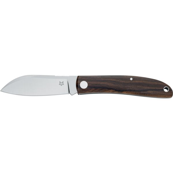 FOX LIVRI FOLD. KNIFE, S/S M390, ZIRICOTE WOOD hdl