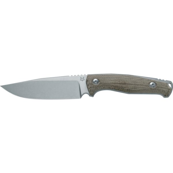 FOX/VOX TUR FIXED KNIFE MICARTA GREEN, N690CO SW FINISHING bld