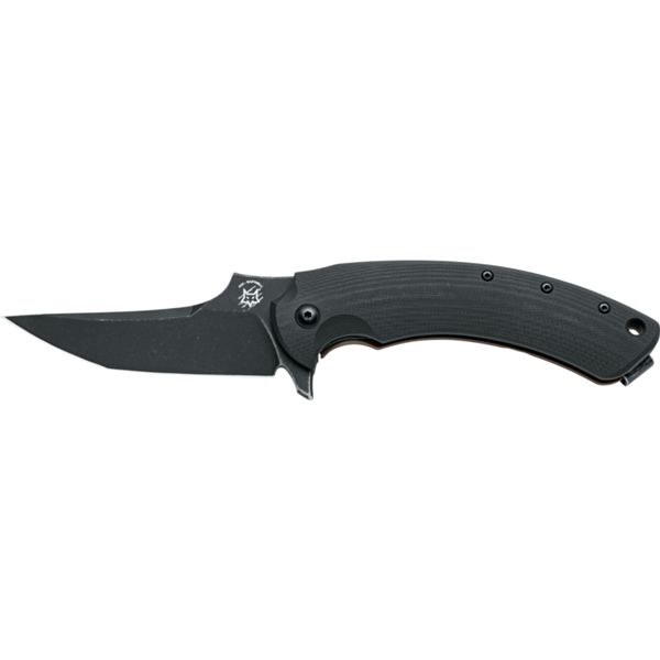 FOX/BASTINELLI GECO FOLD. KNIVES N690 S/S bld, TITANIUM FRAME, G10 hdl