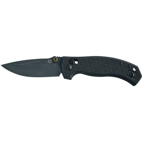 FOX/VOX ANZU FOLD. KNIFE G10 BLACK hdl, STAINLESS STEEL MAGNACUT BLACK PVD bld