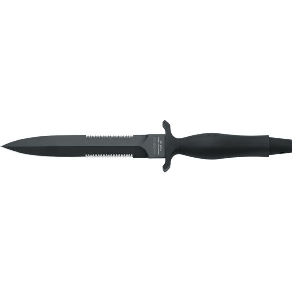 FOX KNIVES VELENO FIX BLADE STAINLESS STEEL N690 TOP SHIELD BLD,ALUMINIUM BLACK HDL