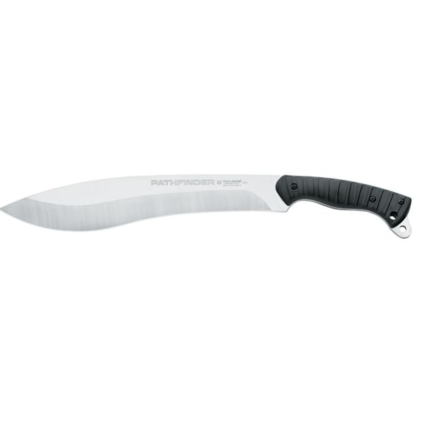 FOX PATHFINDER FIXED KNIFE, bld S/S 4119 NITRO, B, NYLON AND RUBBER hdl