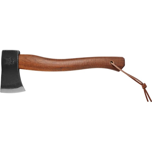 FOX AXE YANKEE CARBON STEEL C45/1045 bld, WOOD HIKORY COLOR WALNUT