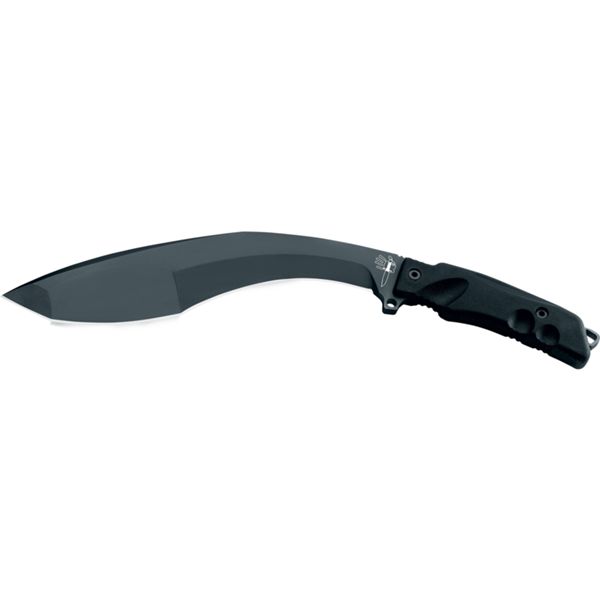 FOX EXTREME TACTICAL KUKRI FIXED KNIFE, bld N690 IDROGLIDER COATED, FORPRENE hdl