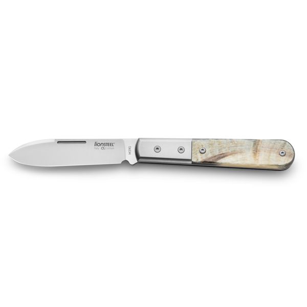 BARLOW - Spear M390 blade, Ram Handle, Ti Bolster & liners