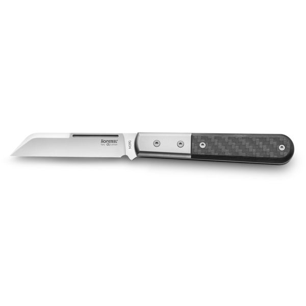 BARLOW - Sheepsfoot M390 blade, Carbon Fiber Handle, Ti Bolster & liners