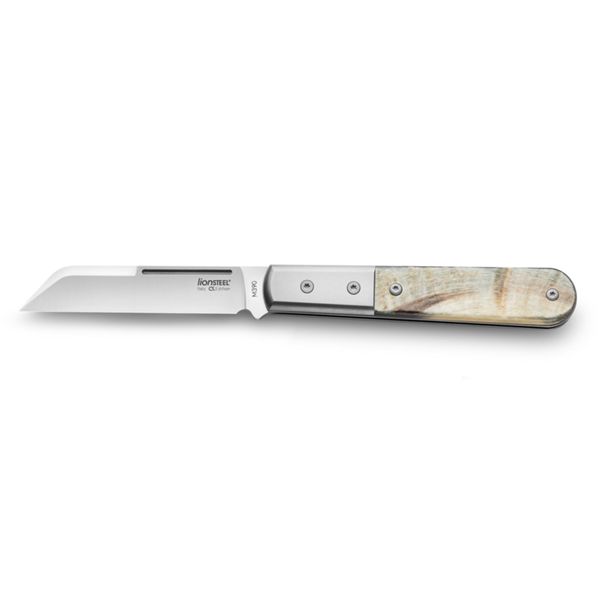 BARLOW - Sheepsfoot M390 blade, Ram Handle, Ti Bolster & liners