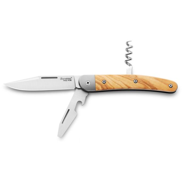 JACK - M390 bld, screwdriver bld, corkscrew, Olivewood hdl, Ti Bolster & liners