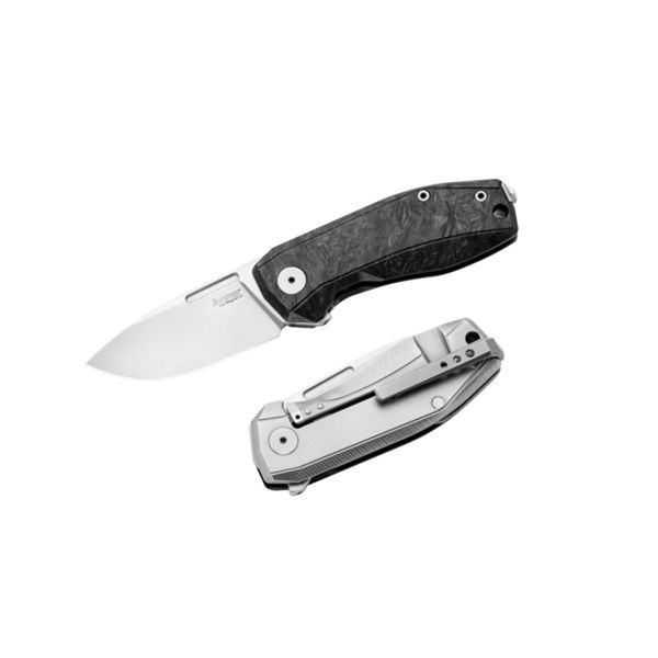 NANO - NANO, Folding knife MagnaCut blade, Carbon Fiber handle