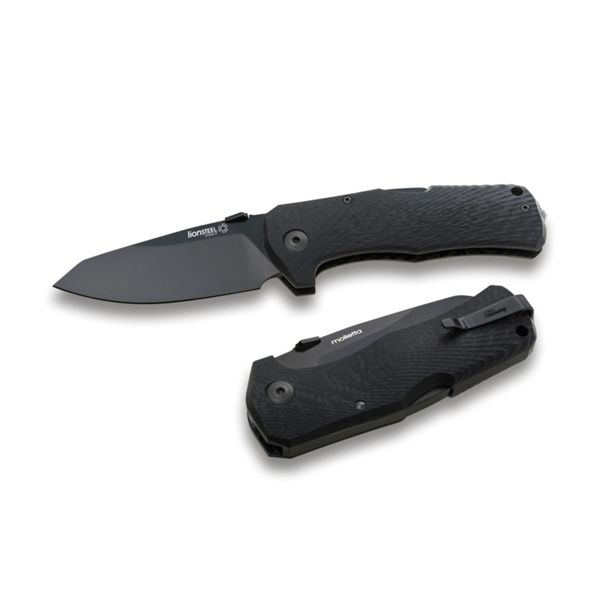 TM1 - Solid LockBack Carbon Fiber hdl Sleipner BLACK, IKBS