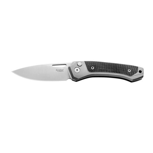 TWAIN - Folding knife Magnacut bld, Titanium and Black G10 hdl