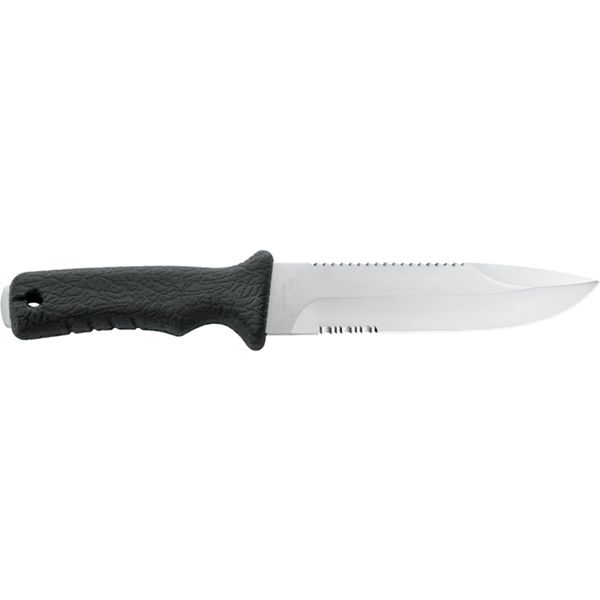 OUTDOOR KNIFE 631, NITRO B bld, PLASTIC hdl: BLK, +SHEATH