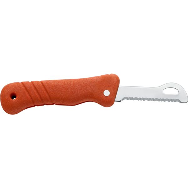 RESCUE FOLD. KNIFE B97, FLOATING, S/S bld, PLASTIC hdl: ORG