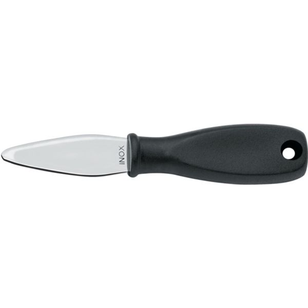 OYSTER OPENER, S/S bld, PLASTIC hdl: BLK