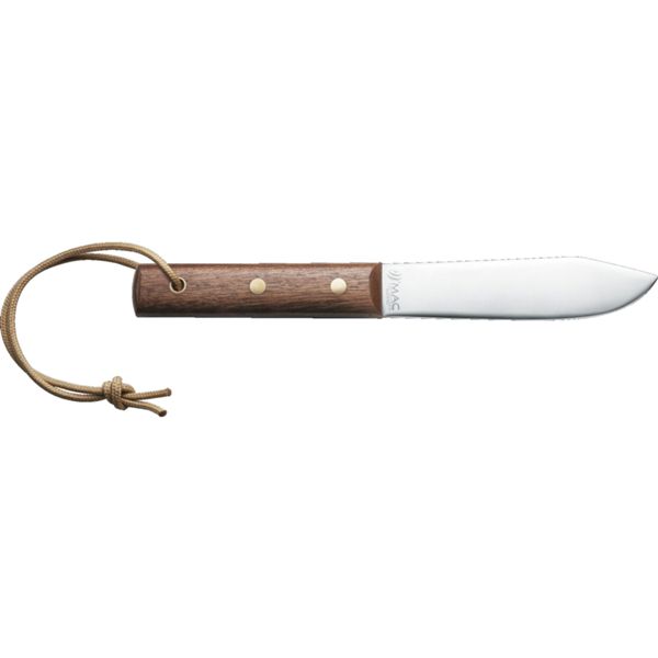 MARINE KNIFE NOSTROMO, S/S bld, WOOD hdl: , +SHEATH