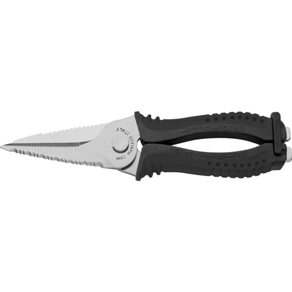 DIVING KNIFE PACIFIC JUNIOR w/SCISSORS, S/S bld 10 CM, PLASTIC hdl: BLK/BLK, +SHEATH