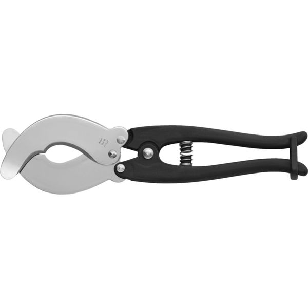 SEA URCHIN CUTTER FOLLETTO, S/S bld FOLLETTO, PLASTIC hdl: BLK