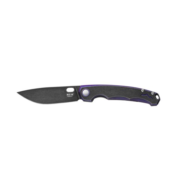 MKM ECLIPSE - MAGNACUT DSW bld - PUR Ti FRAME, DSW Ti OVERLAY - DSW Ti SPACER, PUR Ti CLIP - FLIPPER + THUMB HOLE OPENING