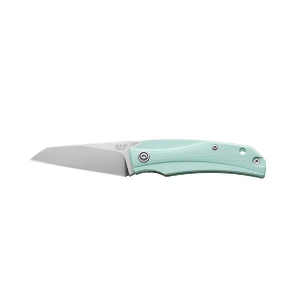 MKM ICE – MAGNACUT SW bld - TIFFANY G10 hdl, S/S LINER, SPACER AND REVERSIBLE CLIP, +ZIP NYLON POUCH