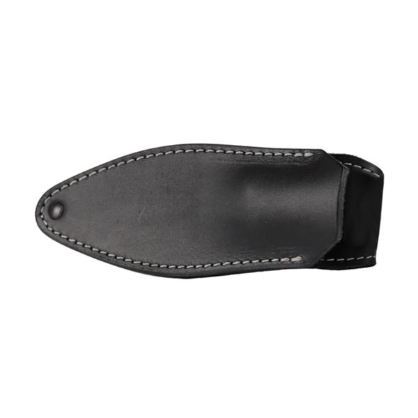 MKM FIXED BLADE MAGNETIC POCKET LEATHER SHEATH – BLACK LEATHER (TPF)