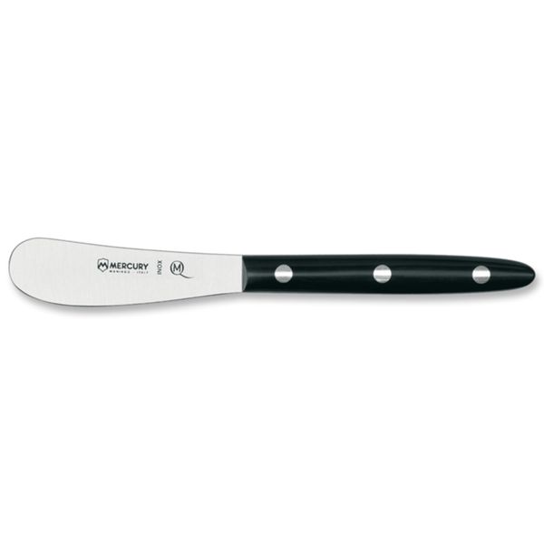 DELFINO SPREADING KNIFE – 8 CM, BLK POM hdl