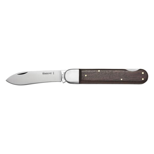 MULTI-TOOL HUNTING KNIFE - S/S DROP bld, SANTOS WOOD hdl