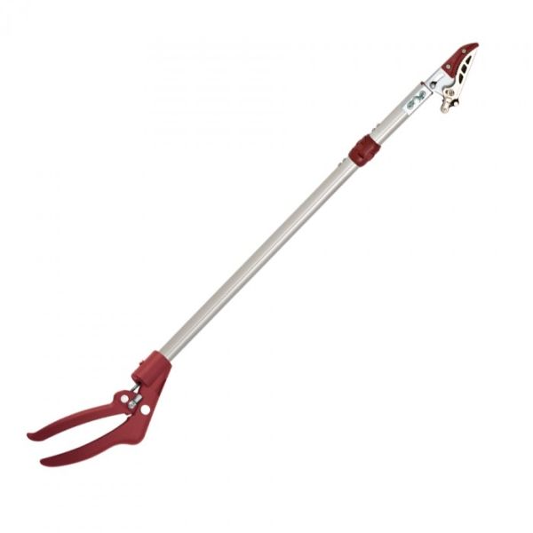 Art. 106 - SWINGING LONG REACH PRUNER, FIXED ALUMINUM HANDLE UP TO 2 MT., MOQ 4 pcs, pkg BLISTER