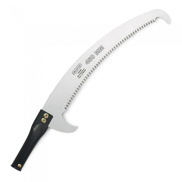 Art. 109 - PRUNING SAW CURVED BLADE, w/HOOK, FOR THELESCOPIC POLE MM.460, MOQ 4 pcs, pkg CARTON