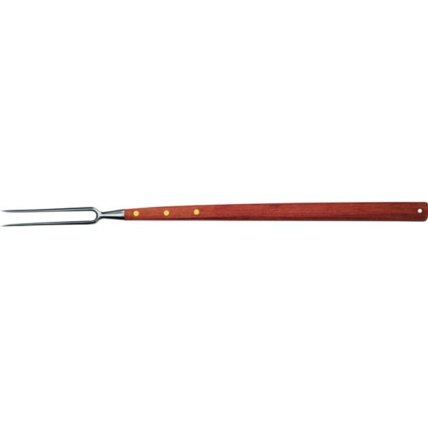 BBQ & GRILL FORK, WOOD HANDLE CM. 57