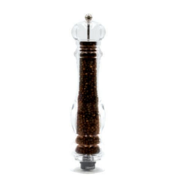 "MILANO" ACRYLIC PEPPER GRINDER 320MM