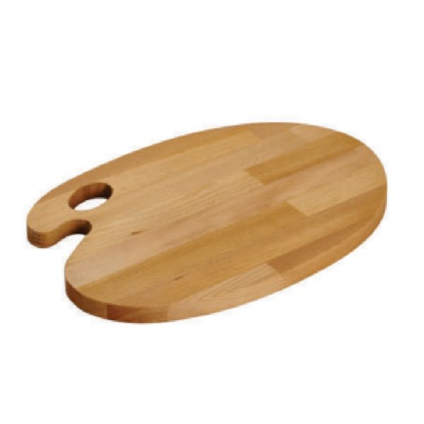 CUTTING BOARD BEECH PALETTE 25X15X2