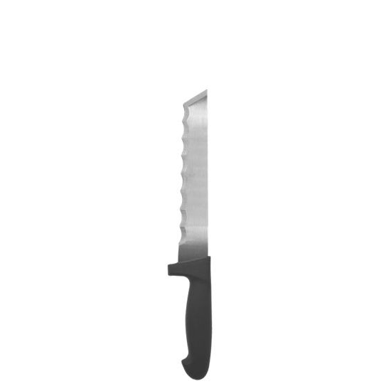 ROCKWOOL KNIFE - TAGLIA LANA DI VETRO, 22 CM S/S bld, BLK PLASTIC hdl, BULK pkg