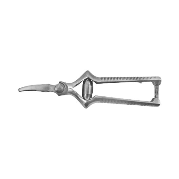 CURVED STAINLESS STEEL CHEWER