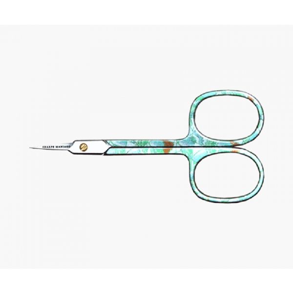 SCISSOR, CUTICLE, SPEAR TIPS, STAINLESS STEEL, COLORED hdl