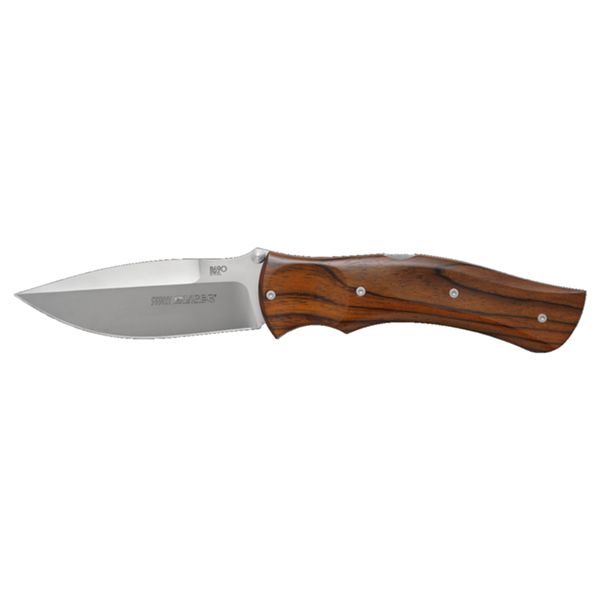 VIPER, START, FOLD. KNIFE, N690 BOHLER SATIN bld, COCOBOLO/PAU SANTO WOOD hdl, CLIP