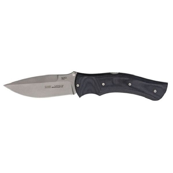 VIPER, START, FOLD. KNIFE, N690 BOHLER SATIN bld, BLACK CANVAS MICARTA hdl, CLIP