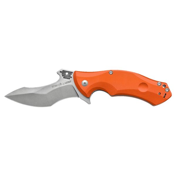 VIPER, MAGA', FOLD. KNIFE, N690 BOHLER STONEWASHED bld, ORANGE G10 hdl, BEARINGS/CLIP