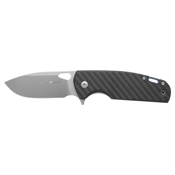 VIPER, KYOMI FRAME LOCK FOLDING KNIFE, NEW RESTYLE, CPM 20CV Satin, titanium frame lock/carbon fiber